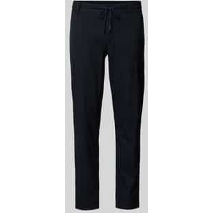 Tapered fit chino met strikceintuur