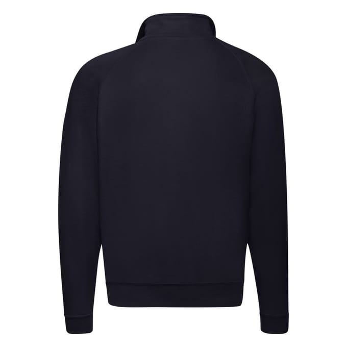 Fruit of the Loom Heren Klassiek Sweatshirt met Ritssluiting (Deep Navy)