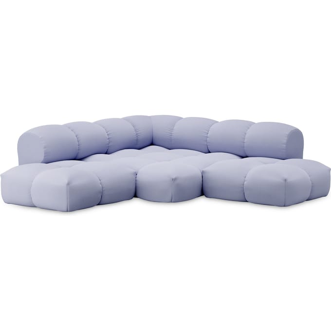 Objekte unserer Tage zander Sofa Design 10 (4 -zit) - Vidar 0723 lila blauw