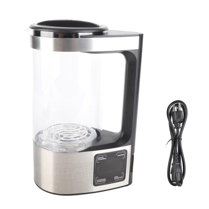 2L Waterstofrijk Watermachine 220W SPE PEM Technologie Constante Temperatuur Verwarming Waterstof US Plug