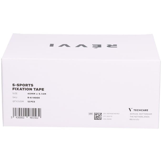 Révvi - s-sport fixatietape - 40mm x 9,14mtr (multibox 12st)