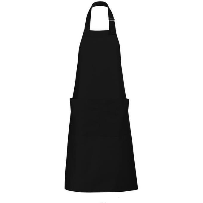 SOLS Unisex Gala Lang Slabberschort / Barwear (Diep zwart)