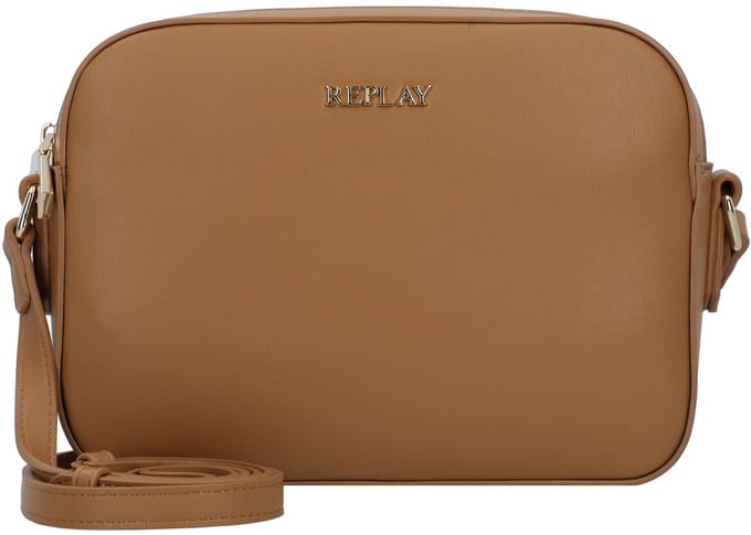 REPLAY schoudertas Crossbody Bag Caramel Cafe bruine