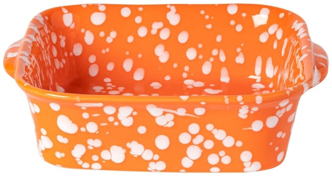Costa nova Ovenschaal vierkant 27cm RAFAELA oranje