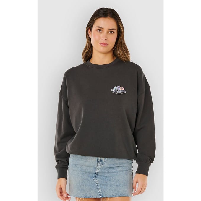 Rip Curl Bells Heritage Crew - Washed Black
