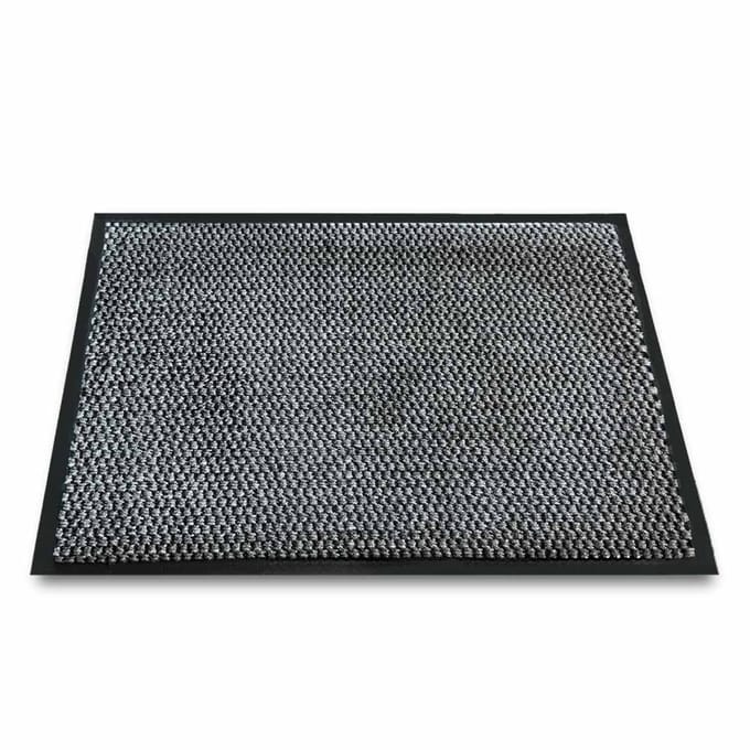 FSW-Products Droogloopmat en Schoonloopmat 60x40 cm – Antislip Deurmat voor Binnen en Buiten – Antraciet