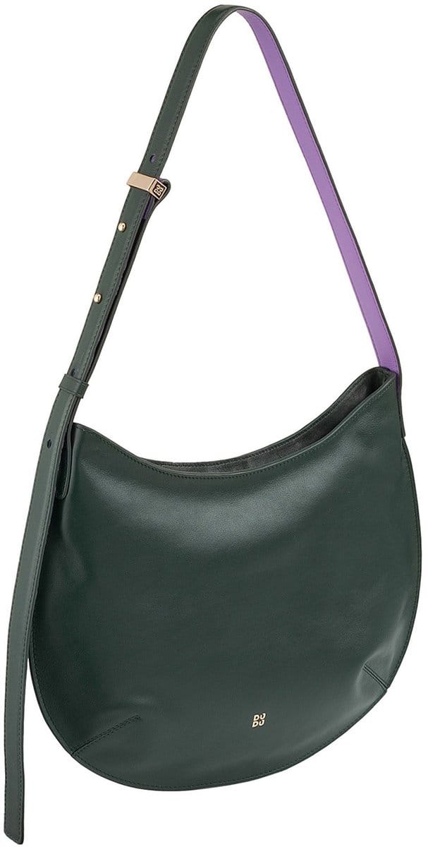 DuDu Hispani Schoudertas Leder 34 cm - Dames - cinnamon