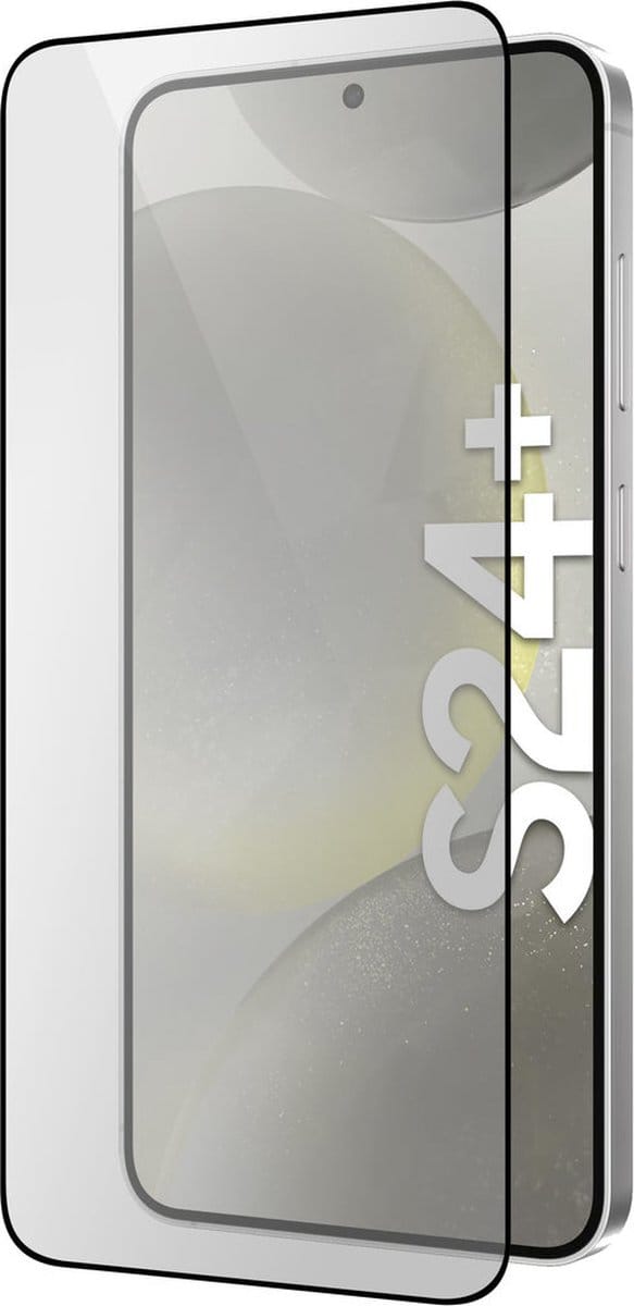Mobiparts Screenprotector geschikt voor Samsung Galaxy S24 Plus - Gehard Glas - Anti-bacterieel -