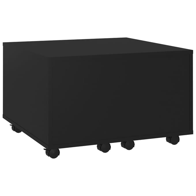 vidaXL - Salontafel - 60x60x38 - cm - bewerkt - hour - zwart