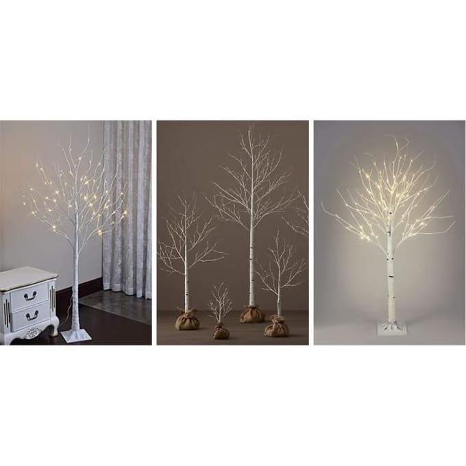 Kunstboom - met LED verlichting - 120 cm - Decoratie boom