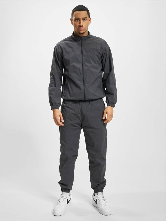 DEF - Elastic plain Trainingspak - 3XL - Grijs