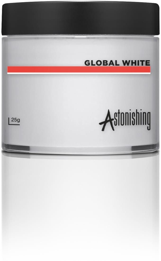 Astonishing Gelosophy Acrylic Powder Global White - 25g