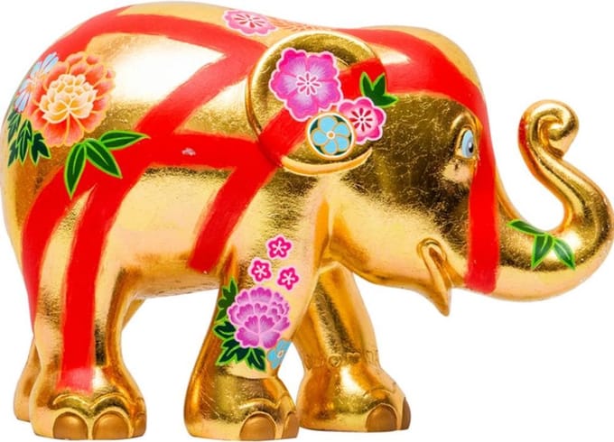 Elephant parade Edo 30 cm Handgemaakt Olifantenstandbeeld