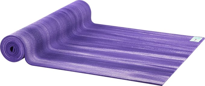 AKO Yin-Yang Deluxe Yogamat - 6 mm dik - 61x183cm - Paars/Wit