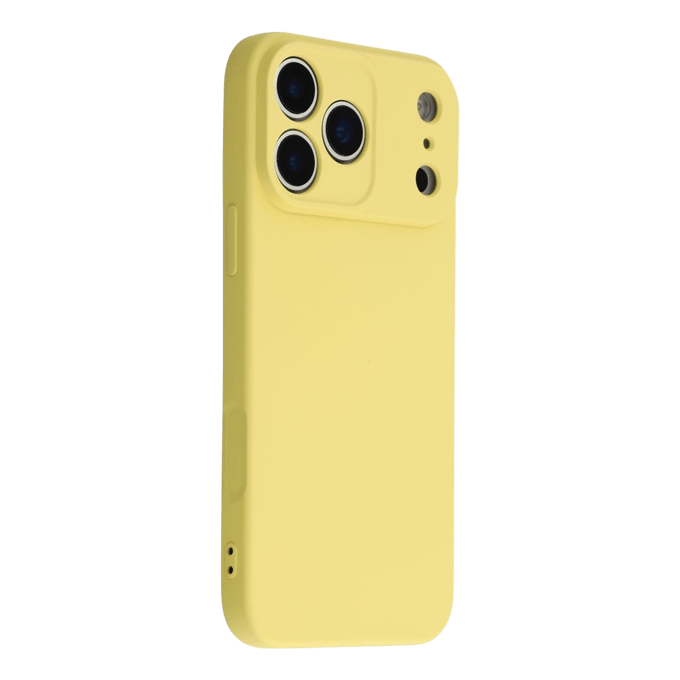 Mocaa Apple iPhone 17 Pro Lens Protection Hoesje Geel