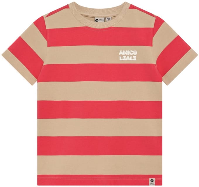 Daily7 - T-shirt Big Stripe - Chrysanthemum - Maat 92
