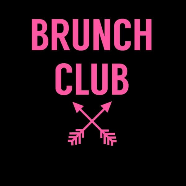 Brunch Club Women's T-Shirt - Black - 3XL