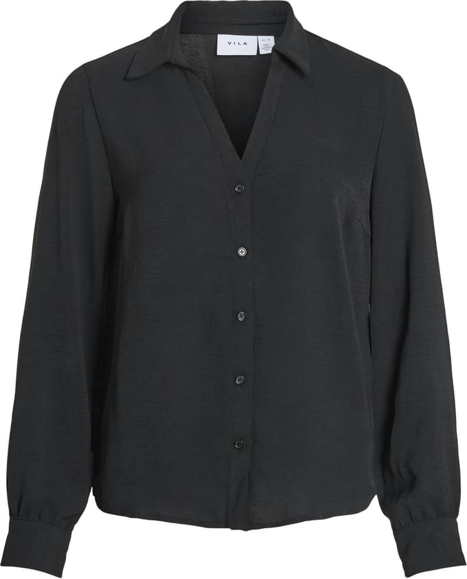 VIJOSA L/S V-NECK SHIRT - NOOS