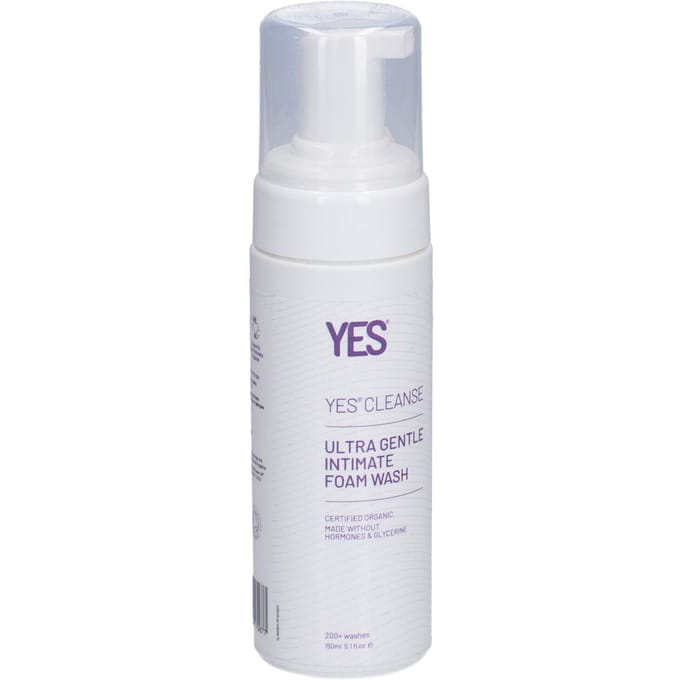 Yes® Cleanse Rose Ultra Gentle Intimate Foam Wash 150 Schuim