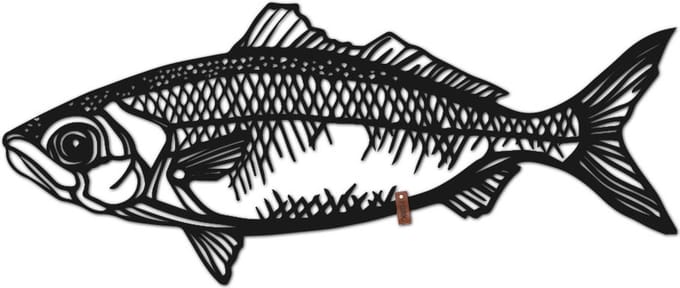 FBRK. Geometrische Haring M - Black