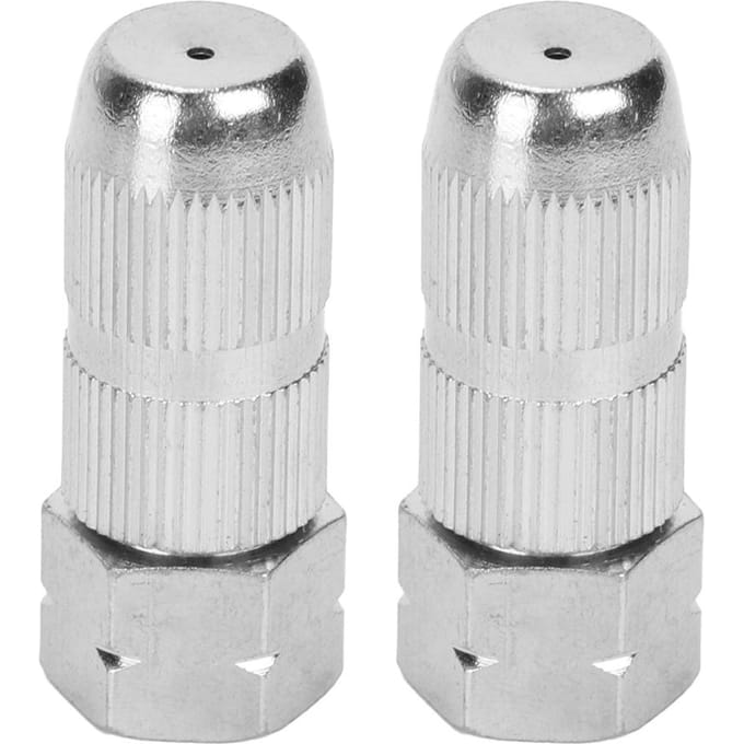 2Pcs G3/8 DN10 Adjustable High Pressure Sprayer Nozzle Atomizing Spray Head Irrigation Tools gray