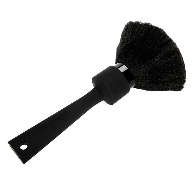 Brosse Douce Dépoussiéreur de Nuque Coiffure Coupe de Cheveux Coiffage Brosse de Nettoyage black