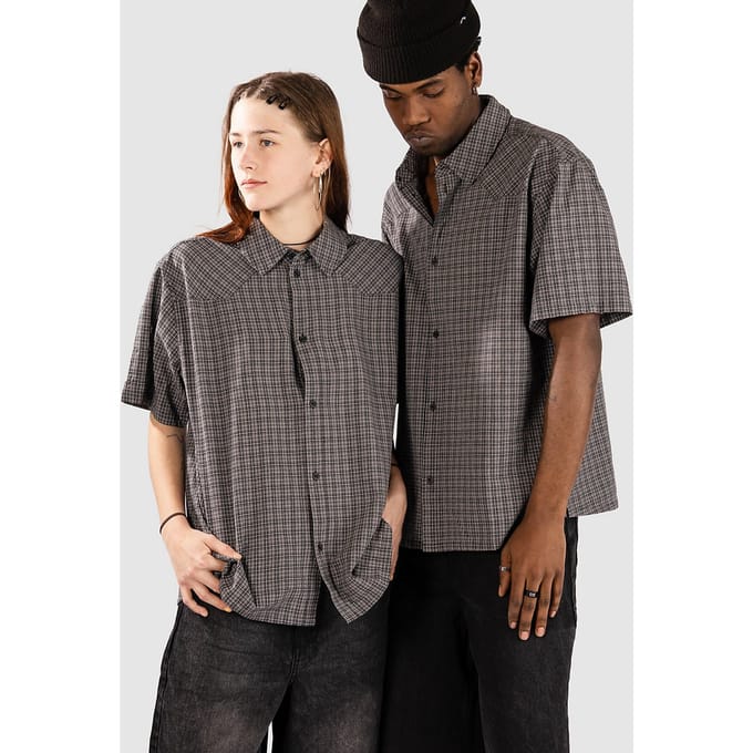 Solid SDSAMUEL Shirt zwart