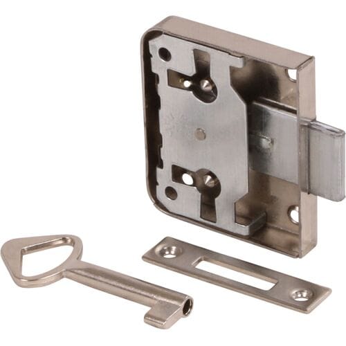 Starx - meubelslot - opleg - rechts en links - vernikkeld - 30 mm