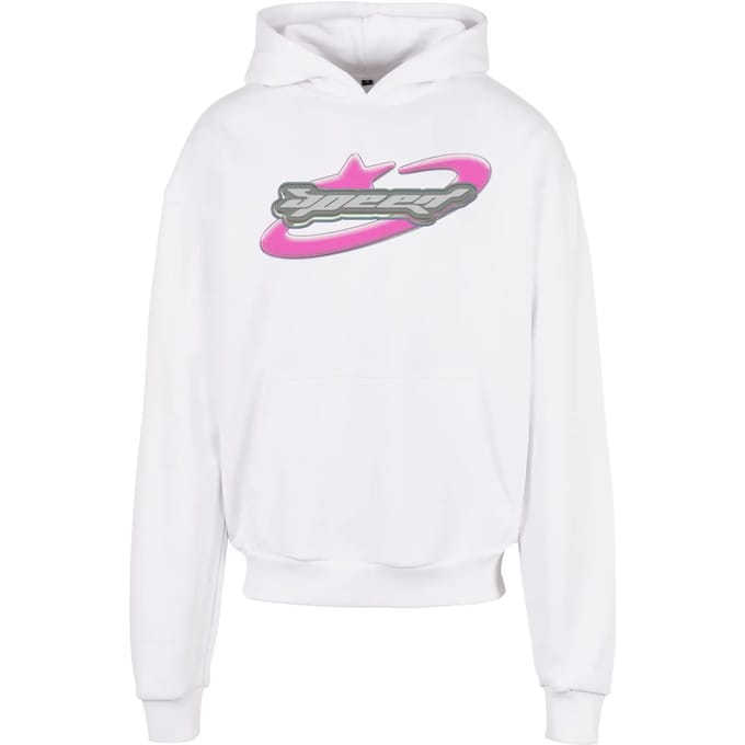 Mister Tee - Speed Logo Hoodie/trui - M - Wit
