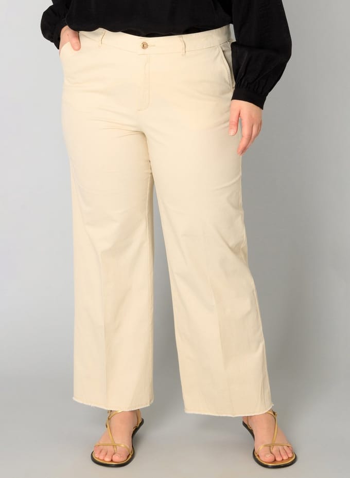 YEST CURVE Warda Bottoms - Bleached Sand - maat 3(52)