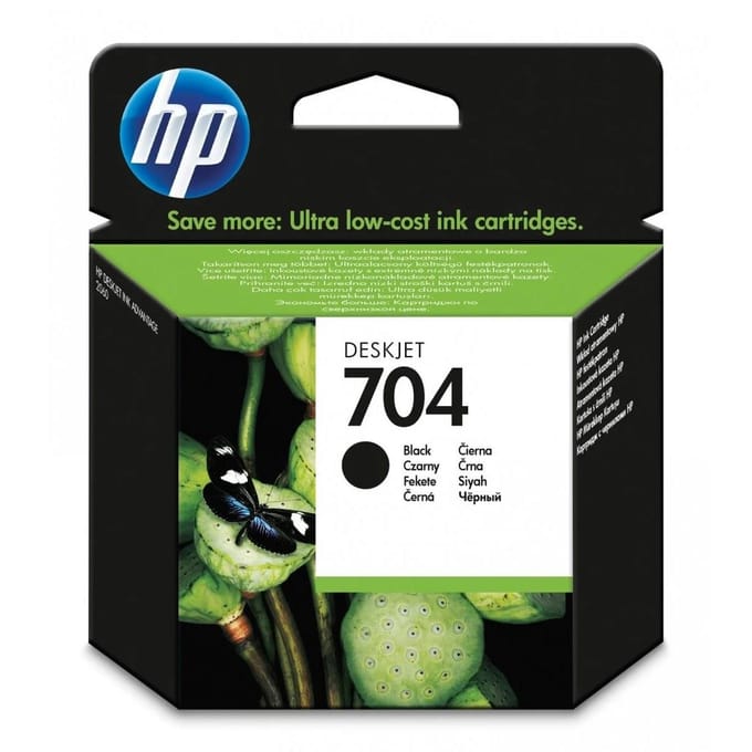 HP 704 (CN692A) inktcartridge zwart (origineel)