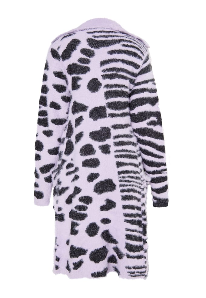 Mymo Gebreid vest Dames violet