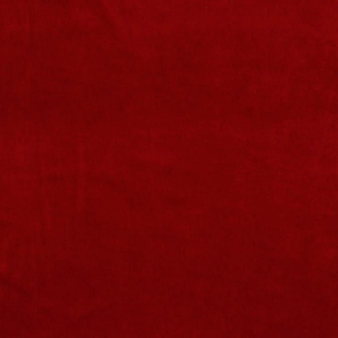 10 meter Nicky velours stof - Bordeaux rood - 150cm breed