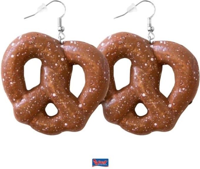 Folat - Oorbellen Pretzel