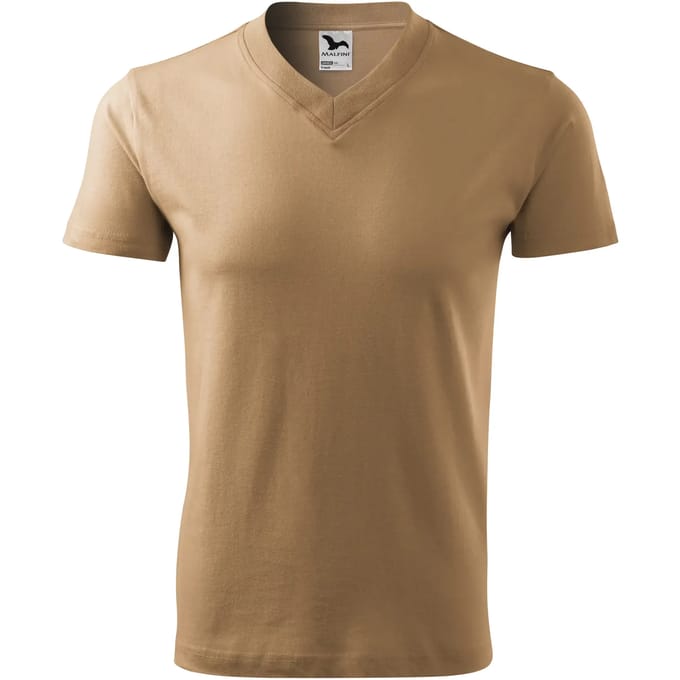 T-shirt met V-hals Malfini 102