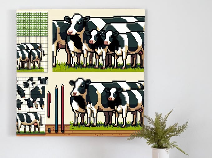 Kunstprint | Wanddecoratie | Dibond | 30 × 30 cm