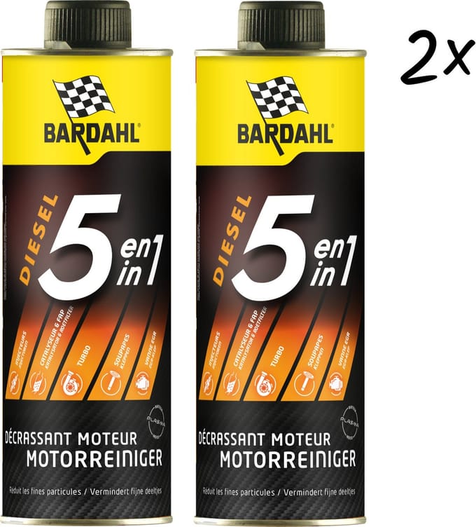 Bardahl Motor Reiniger 5 In 1 Diesel - 1L