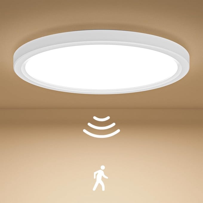 Plafondlamp met Bewegingsdetectie