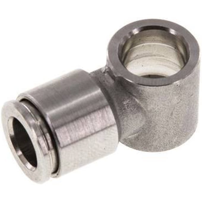 8mm L-Banjo RVS Insteekfitting Banjo-bout G1/8 inch FKM