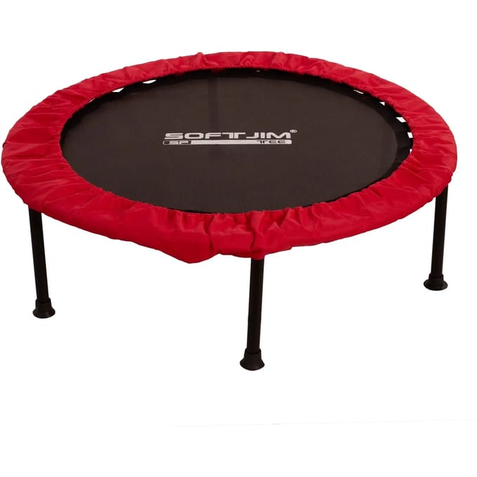 Verstevigde opvouwbare recreatieve trampoline met banden Softee