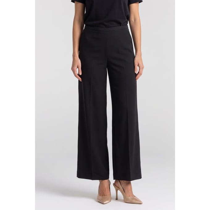 ARKET Elmira Fluid Press Black Größe: 32 | Stoffhosen Outlet | Damen | Schwarz