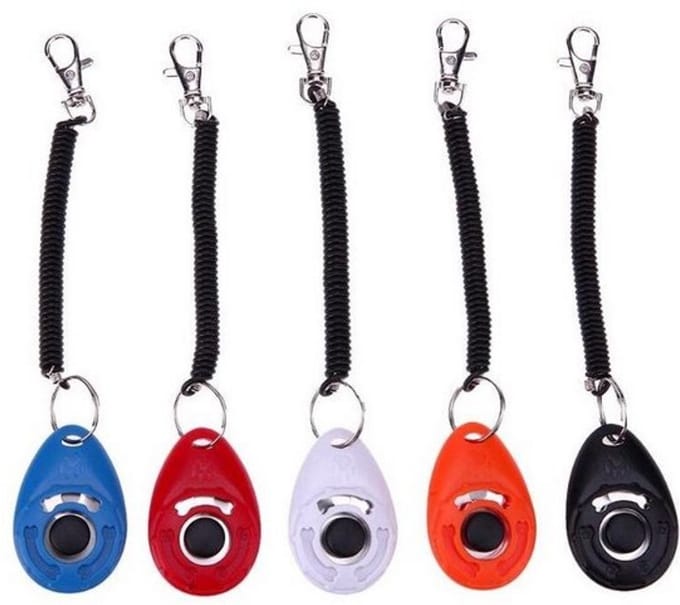 Knaak Luxe Clicker voor Hondentraining - Positieve & Speelse Trainingsmethode - Compact & Handig