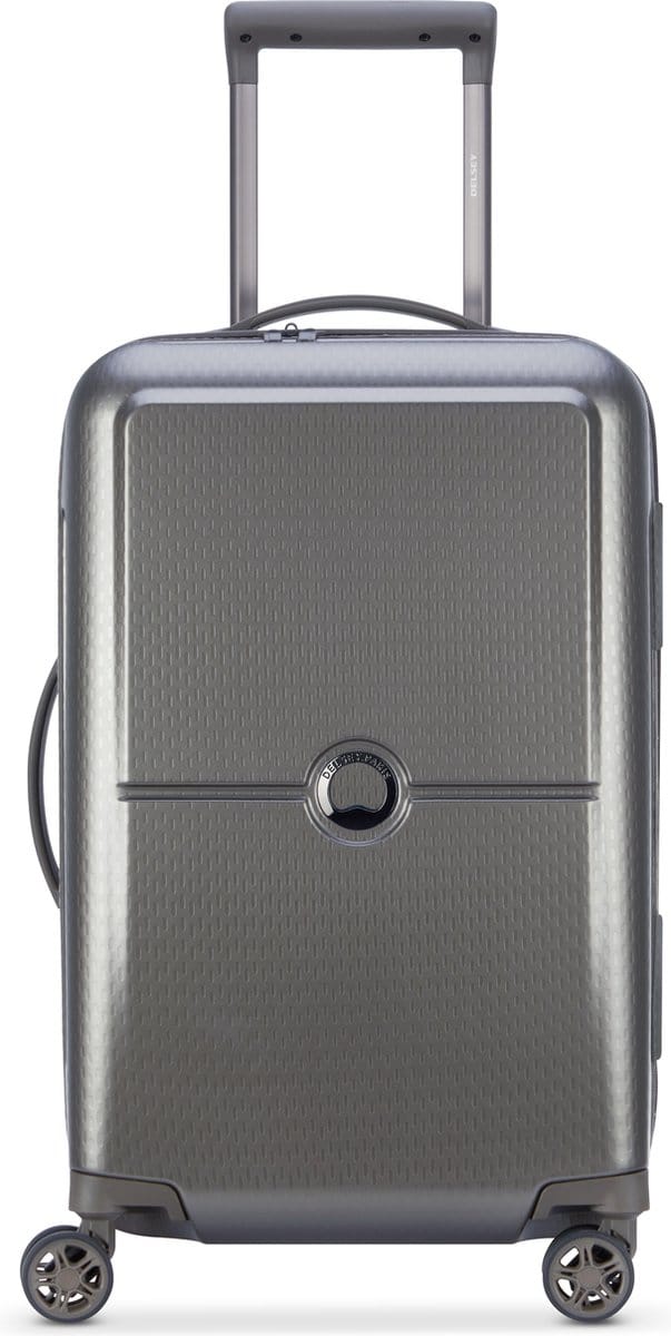 Delsey Turenne - Handbagage koffer 55 cm - Zilver