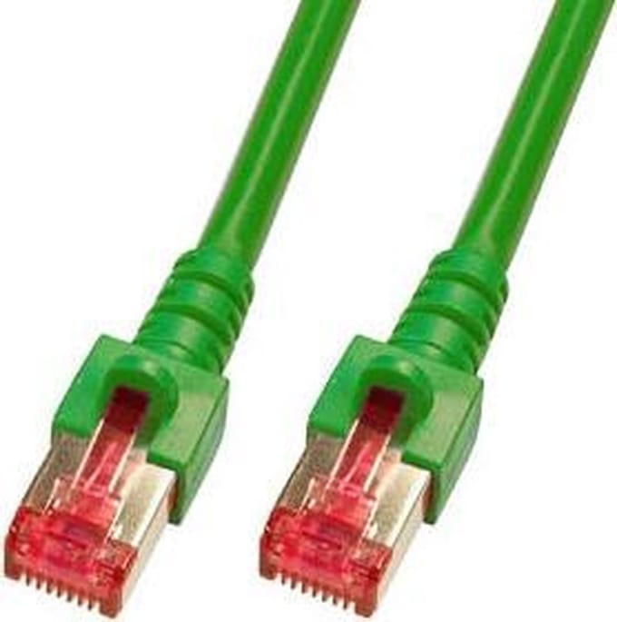EFB NORDIC EFB-Elektronik ECOLAN patch cable - 25 cm - green - Groen - 0.25m