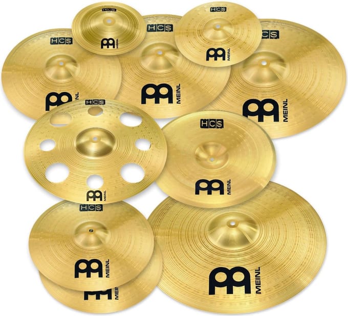 Meinl HCS Ultimate Cymbal Set HCS-SCS1 - Bekkenset