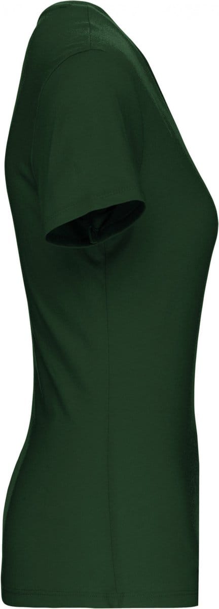 Kariban Dames-t-shirt BIO150 IC V-hals K3029IC - Forest Green - M