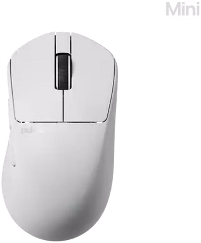 Pulsar X3 CRAZYLIGHT Mini Wireless (Uyuni White) - Gaming muis - Optisch - 5 knoppen - Wit