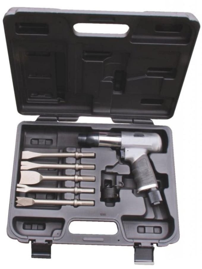 Rodac RC296BC Hakhamerset in koffer - 73mm - 113 l/min - 1/4"