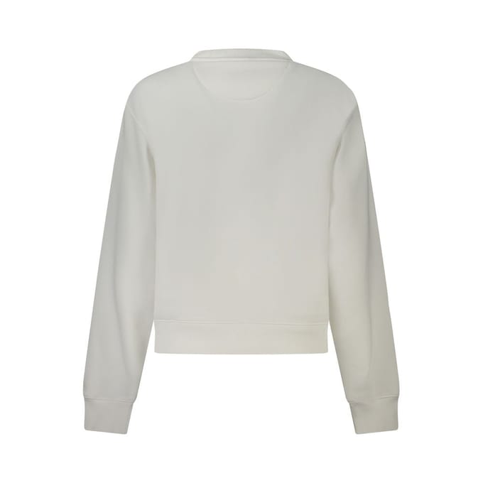 Guess Jeans Witte Katoenen Vrouwen Sweater