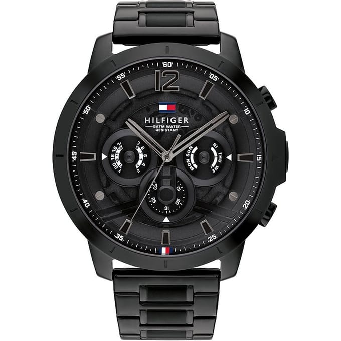 Herenhorloge Tommy Hilfiger Luca 1710494 + Doos black